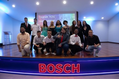 Bosch forma jovens aprendizes com foco em carreira voltada para tecnologia