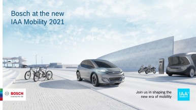 Bosch no IAA Mobility: soluções sustentáveis para todo o tipo de mobilidade