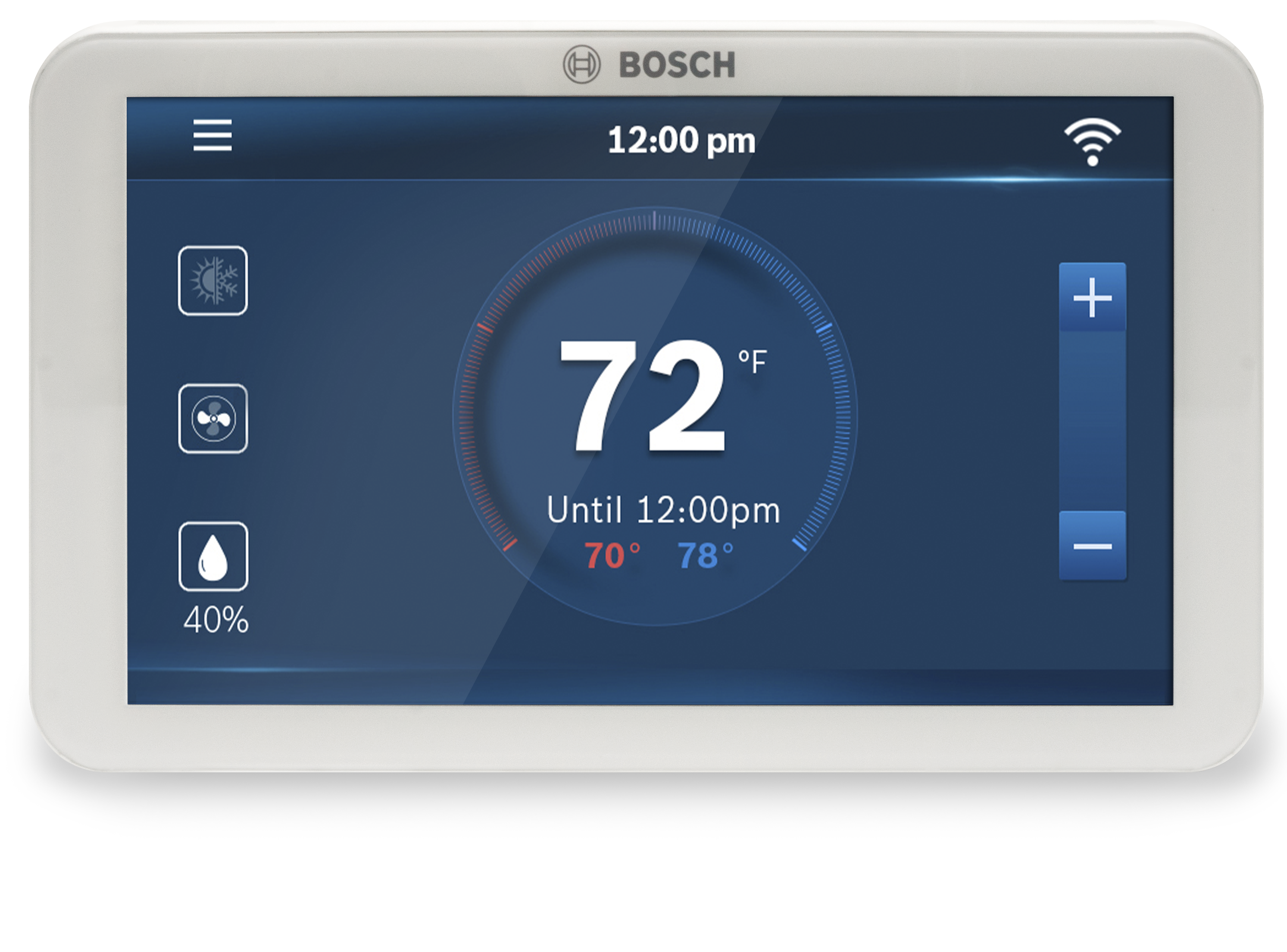 Termostato Wi-Fi 100 do Bosch Connected Control 