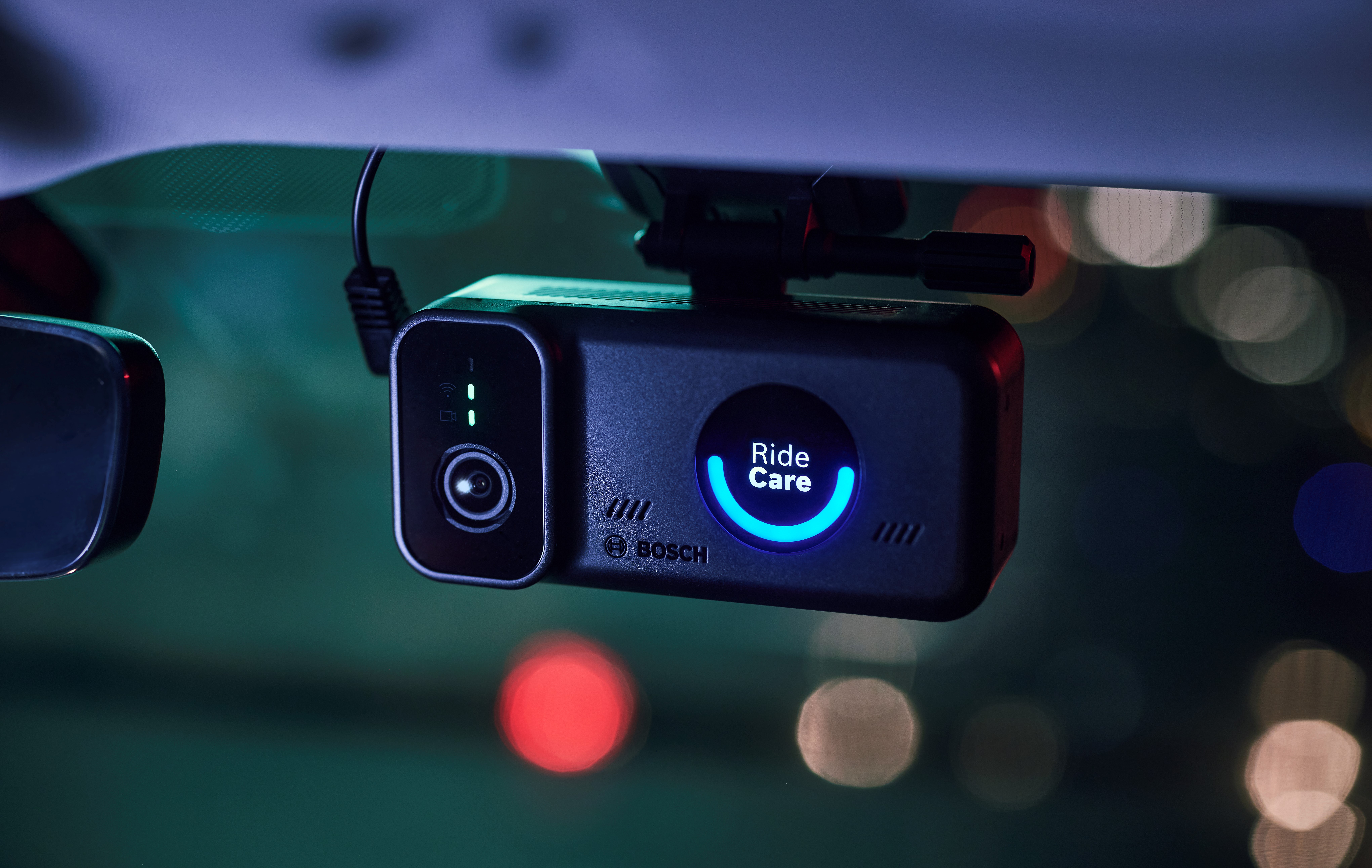 Sensores Bosch, inteligência artificial e experiência em conectividade habilitam o conjunto de recursos complementares do RideCare